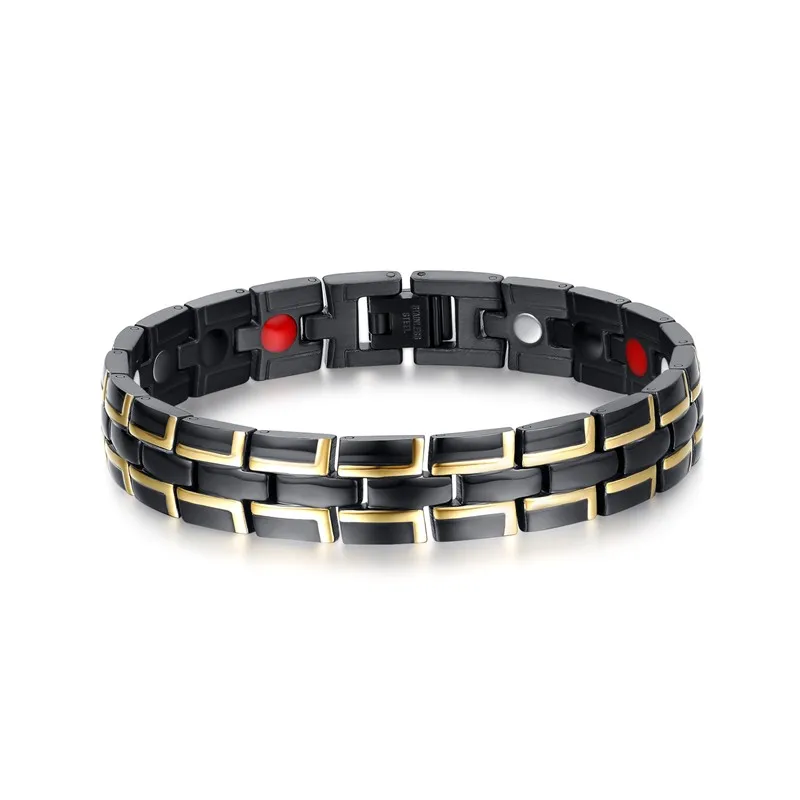 

Vnox Health Magnetic Bracelet Man Arthritis Pain Relief Bio Energy Adjustable Length Free Tool