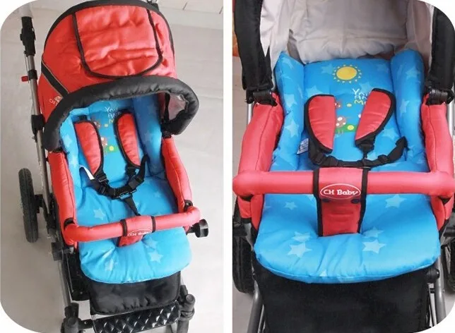 Чехол для детской коляски, аксессуары для детского автокресла, мягкий коврик для подушки, толстое сидение для новорожденных, чехол для стульев для коляски