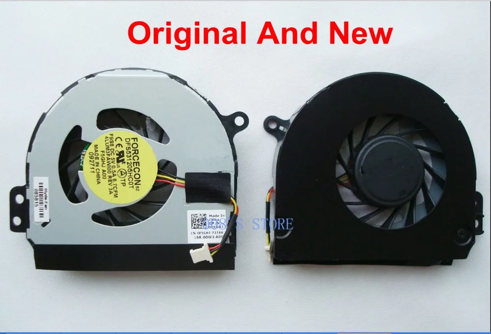 SWCCF New Laptop CPU Cooling Fan for Dell Inspiron 1464 1564 1764 N4010 Series DFS531205HC0T F9S8 0F5GHJ F5GHJ 4LUM3FAWI00
