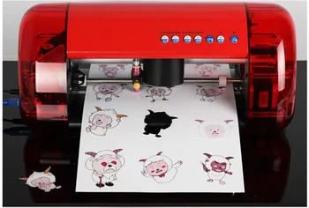 

1pc Mini Vinyl Cutter DC240, PU PVC A4 Size Mini Desktop Portable Cutting Plotter Free shipping by DHL