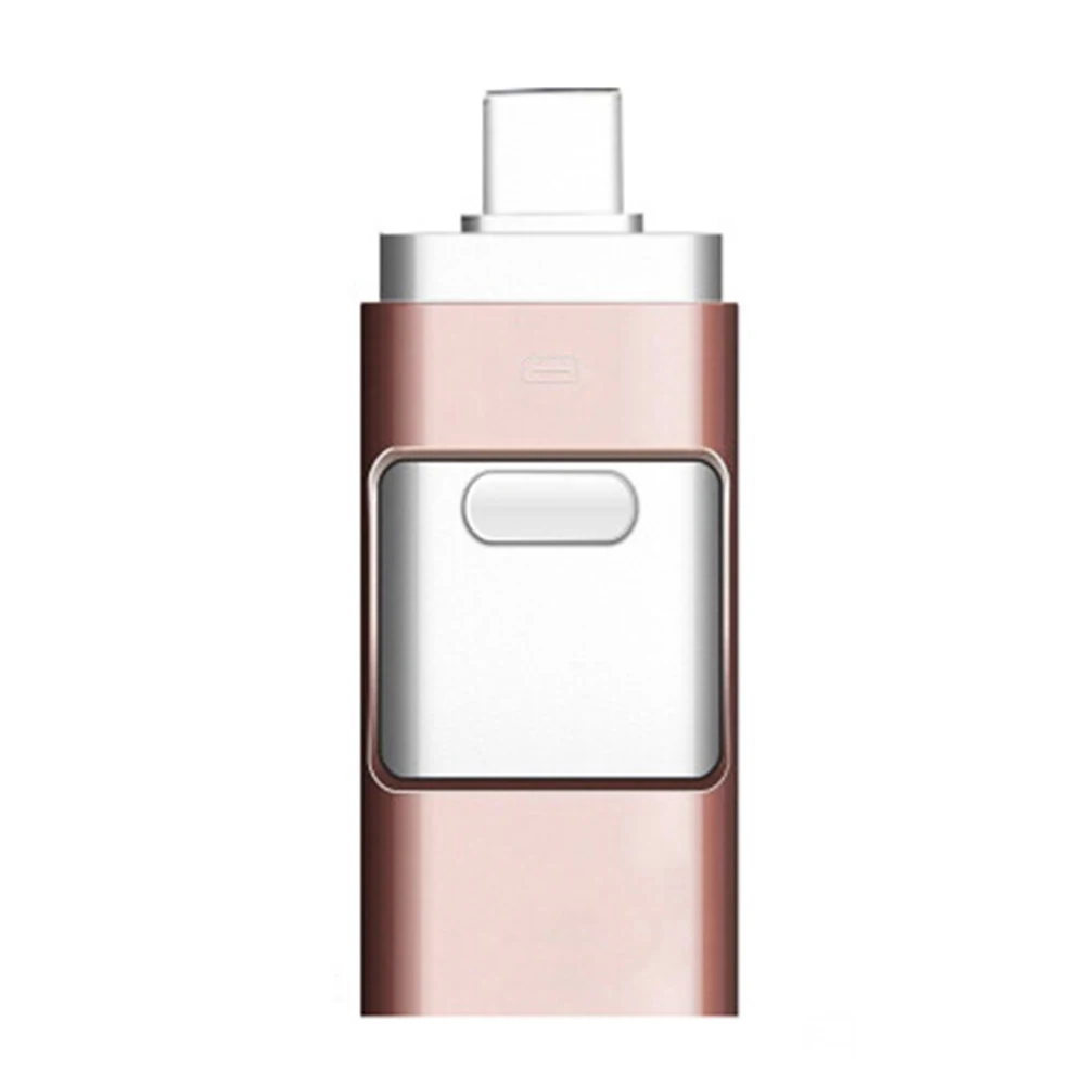 USB Flash Drive 128GB 3 in 1 USB 3 0 Adapter External Storage Memory Stick Adapter 3