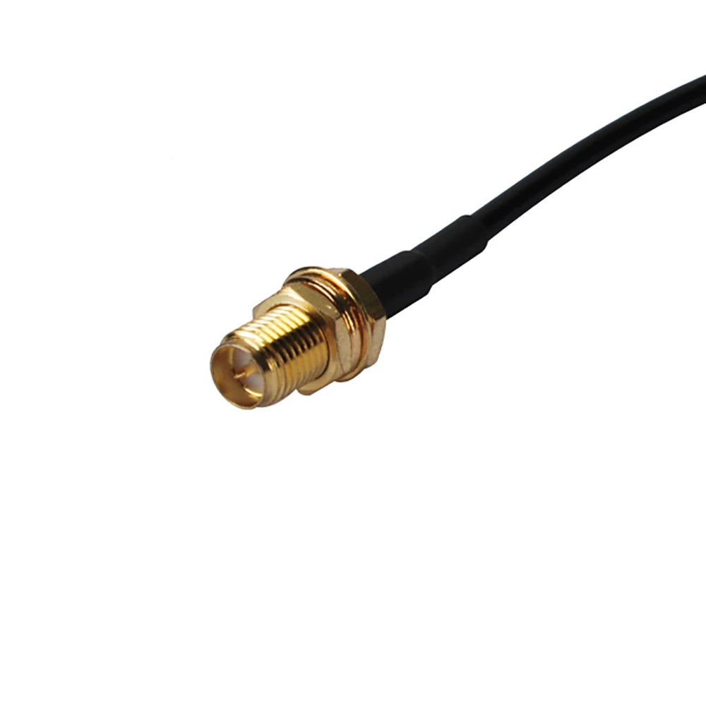 SMA Bulkhead to SMA Female 10m RG174 Coaxial Cable