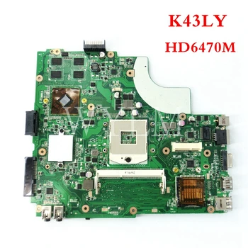 

K43LY HD6470 216-0809000 mainboard For ASUS K84HR X84HR laptop motherboard MAIN BOARD 90R-NB2MB1000U 60-NB2MB1000