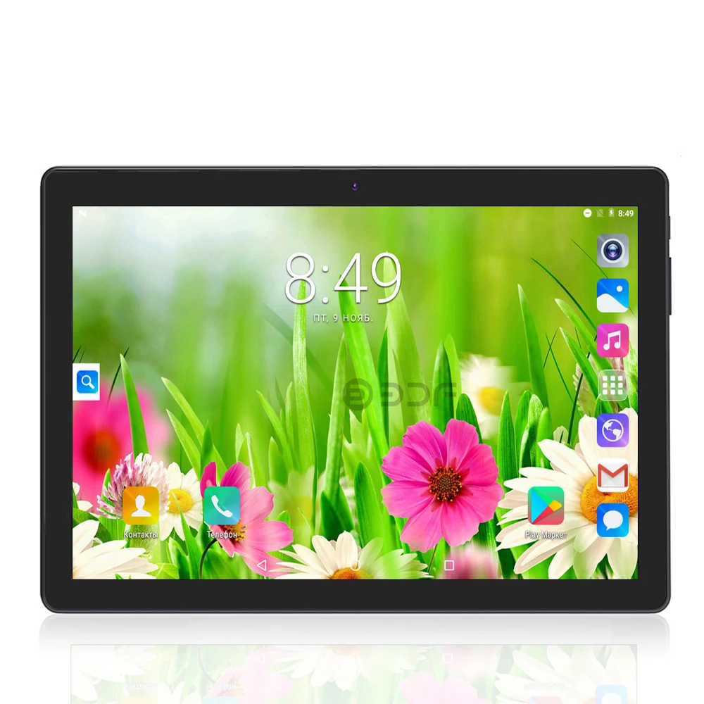  10 Inch Quad Core 4GB+32GB Tablet Pc Android 7.0 3G Mobile Phone Call SIM Card Tablets Pc 5MP+2MP C
