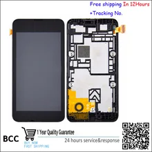 Original For Nokia Lumia 530 Lumia530,Rock,M-1018,RM-10 N530 LCD Display Touch Digitizer Screen Assembly with frame Freeshipping