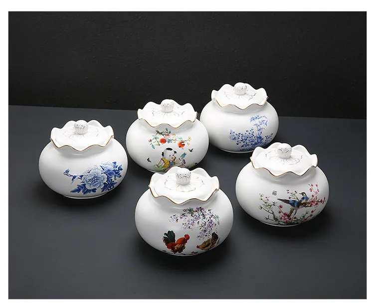 Jia-gui luo китайский Zisha керамический чайный ящик влагостойкий водостойкий хороший выбор для сбора для сухофруктов и конфет