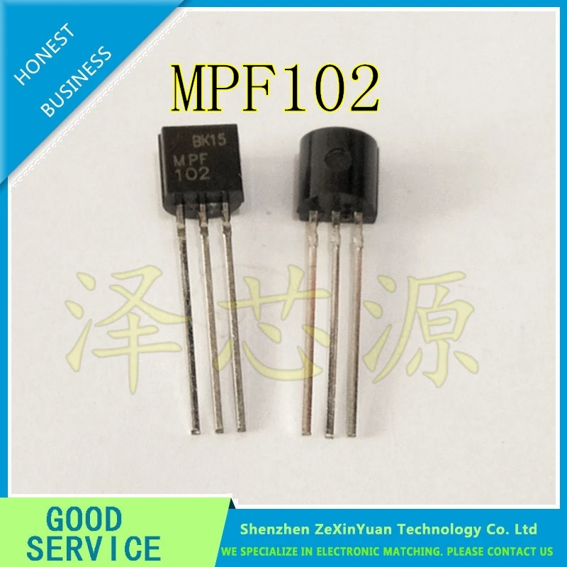 Buy 10PCS/LOT MPF102 MPF 102 TO 92 MOS FIELD EFFECT