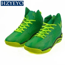 Hzyeyo подростков Обувь для мальчиков Баскетбольные кеды черный, красный Обувь для мальчиков Обувь для девочек кроссовки спортивные Сапоги и ботинки для девочек Спортивная обувь, b-004