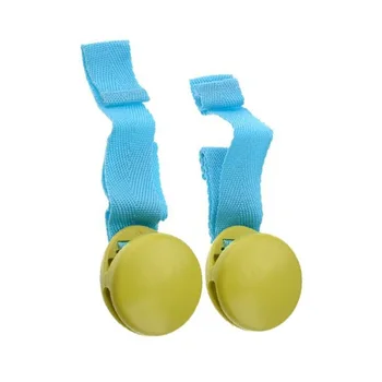 

2Pcs/pack Holder Useful Multifunction Portable Safe Anti Tipi Peg Kids Care Stroller Accessory Glossy Baby Blanket Clip Delicate