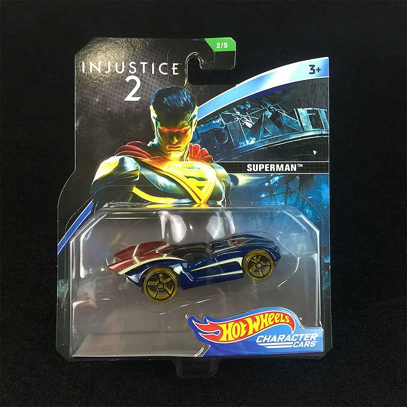 Оригинальные Hot Wheels Dc Comics моделирование металла мини гоночный автомобиль супер герой Бэтмен серии игрушечные лошадки для обувь мальчико