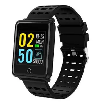 

Smart Bracelet 1.44" Color Screen Heart Rate Blood Pressure Monitoring GPS Track Movement IP68 Waterproof Health Smart Watch