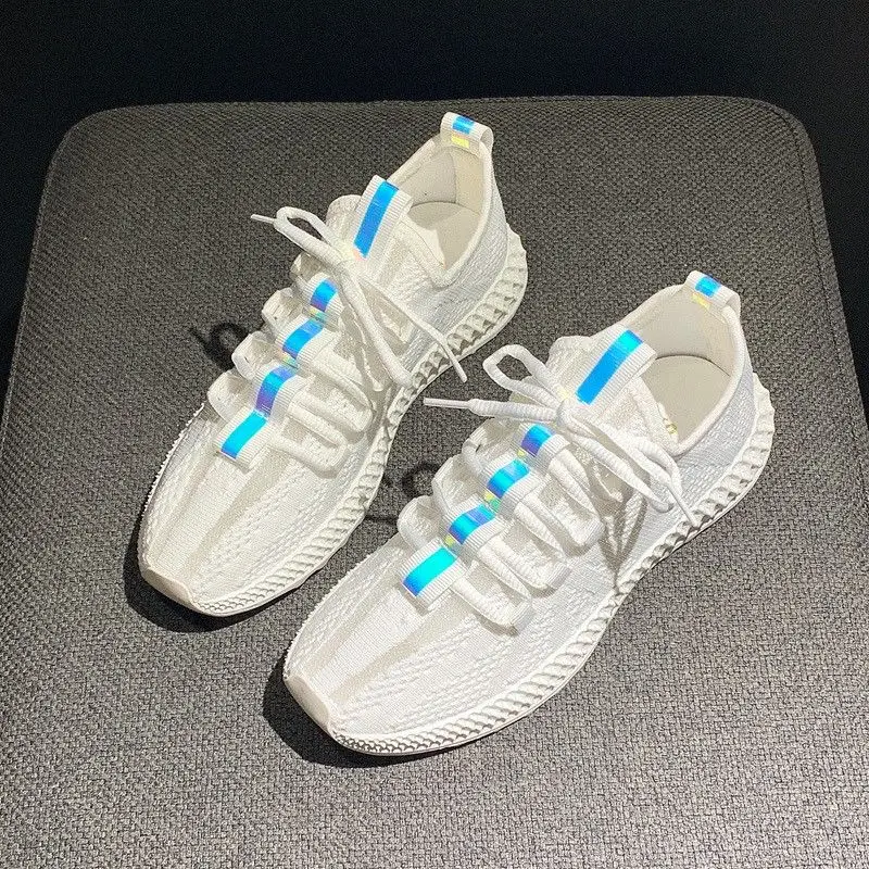 

YOUBROER Sports Female Students In The Summer Leisure Net Surface Breathable Joker Net Shoes Running Shoes Air mesh