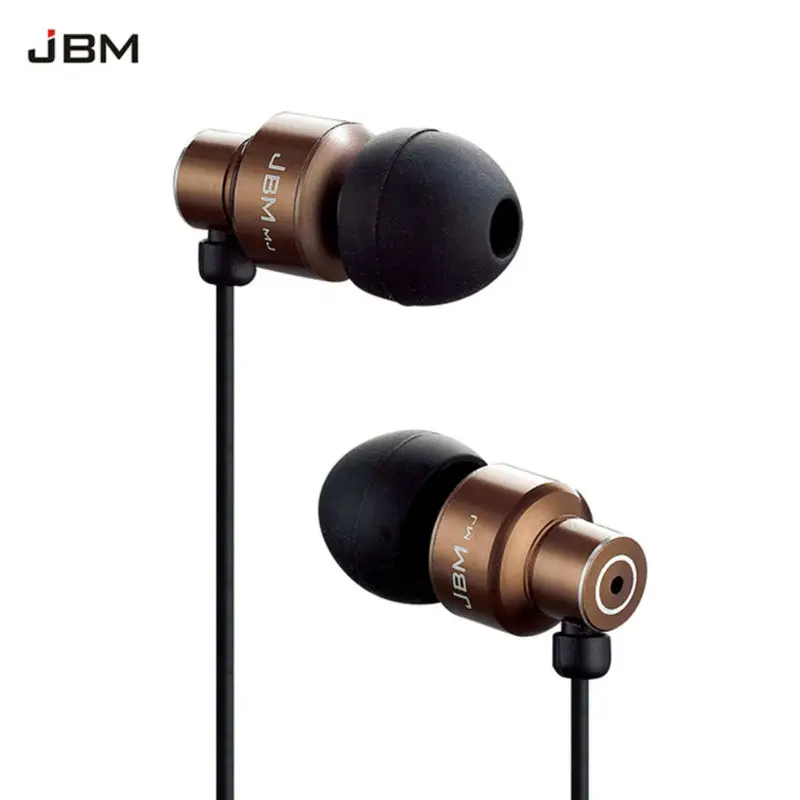 Оригинальные JBM MJ 8600 Bass Наушники вкладыши супер прозрачные металлические