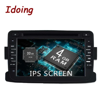 

Idoing 7"4G+32G 8Core 2Din Car Android9.0 Audio Multimedia IPS Screen For Renault Duster LADA 2014-2016 GPS+Glonass Fast Boot