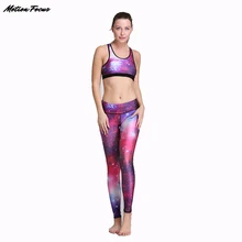 New Polyester Women Yoga Sets Fitness Clothing Sport Suit For Female Women’s Gym Panties Pilates Running Slim Leggings+Bra