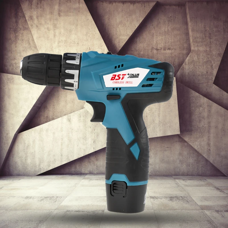 BST+PLUS(second style) 12V LITHIUM-ION BATTERY CORDLESS ELECTRIC HAND DRILL HOLE ELECTRICE SCREWDRIVER DRIVER WRENCH POWER TOOLS