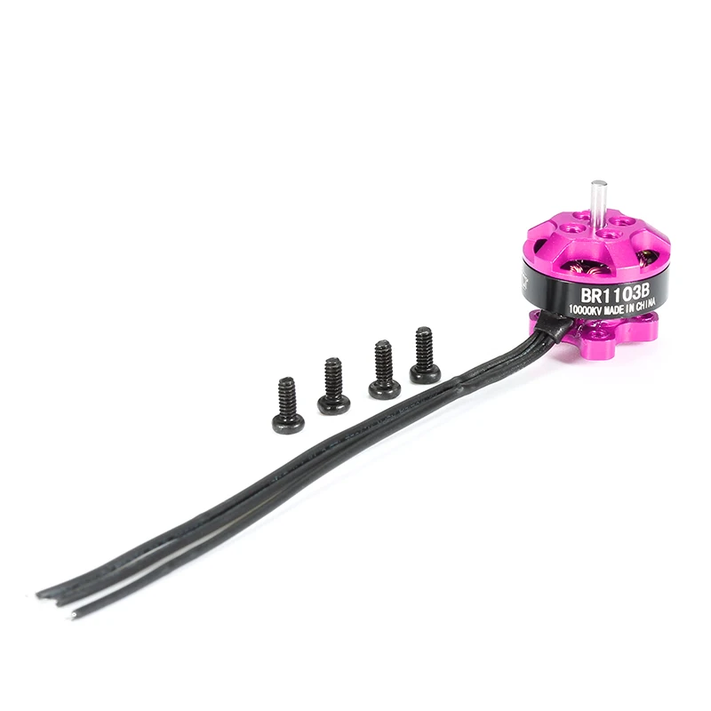 Высокое качество Racerstar Racing Edition 1103 BR1103B 8000KV 10000KV 1 3S бесщеточный мотор розовый для 50