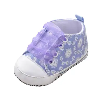 

Baby Shoes Toddler First Walkers Riband Big Soft Soled Ballet Shoes Crib Babe Prewalker