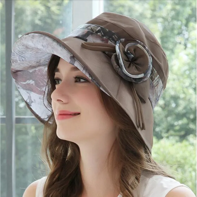 

Women Sun Protection Hat Spring Summer New Sun Visor Hats Korean Version Beach Anti-ultraviolet Breathable Fashion Cap H6681