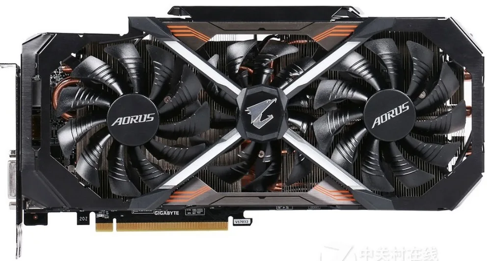 95 мм T129215BU DC 12 В 0.55A PLD10015B12H GTX1070 GTX1080 вентилятор для GIGAYTE AORUS GeForce GTX 1080Ti Xtreme Edition вентилятор для видеокарты