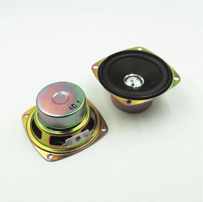 

2pcs Full Range Speaker DIY HIFI Loudspeaker for Car Stereo Home Theater 5 W 4 ohm 3 inch Audio Speakers gamut antimagnetic