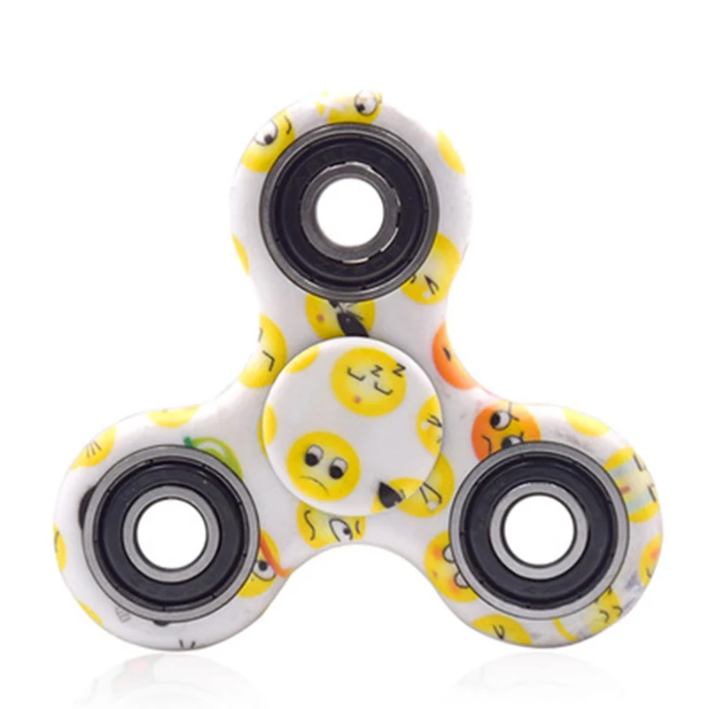 Разноцветный Спиннеры ручной Spinner Игрушечные лошадки Пластик EDC Tri-Spinner Для аутизм СДВГ беспокойство стресса фокус Spinner Игрушечные лошадки