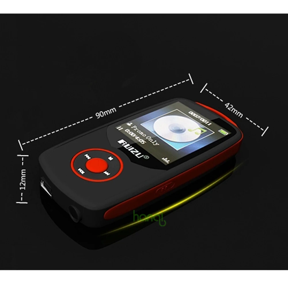  New Original RUIZU X06 4GB Bluetooth Sport MP3 Player with 1.8Inch Screen high quality lossless Rec