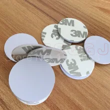 IC NFC 13,56 mhz метки доступа записываемые наклейки UID Сменные проксимированные Монеты карты перезаписываемые 3M клей Этикетка RFID Copie