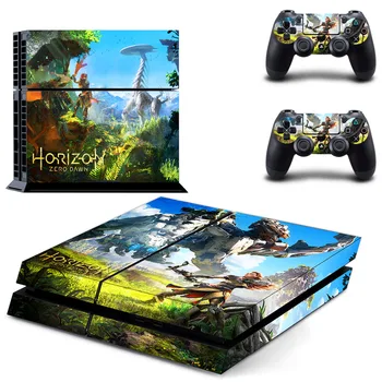 

Horizon Zero Dawn PS4 Skin Sticker Decal For Sony PlayStation 4 Console and 2 Controllers PS4 Skin Sticker Vinyl