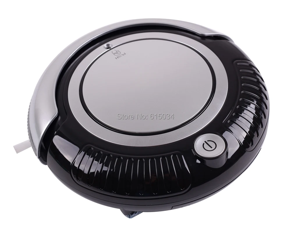 With 2 Side Brushes,mini Robotic Vacuum Cleaner,adjustable Anticliff
