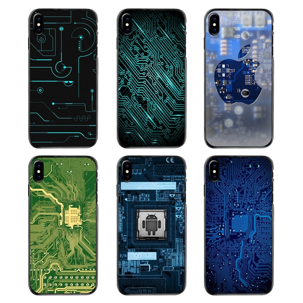 Inside your Smartphone core Circuits board Phone Bag Case For Samsung Galaxy Note 2 3 4 5 S2 S3 S4 S5 MINI S6 S7 edge S9 S8 Plus |