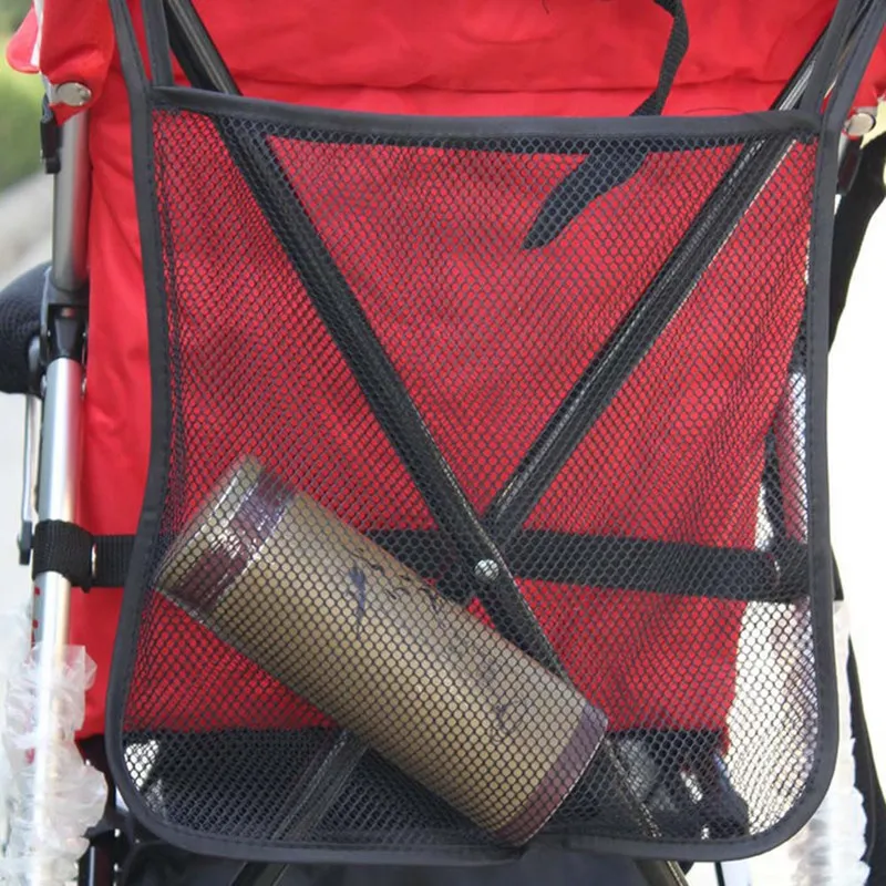 

Baby Car Bag Stroller Accessories Magnetic Baby Stroller Organizer Mesh Hanging Storage Bag Free Shipping