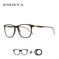 TR90 Optical Rivet แว่นตายี่ห้อ Designer แฟชั่น Clear สายตาสั้นแว่นตาสำหรับผู้ชายผู้หญิง # IP2101