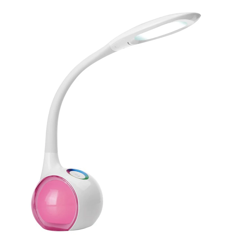 Touch Dimmer Switch Flexible Book Reading Led Desk Lamp Rechargeable 5v
