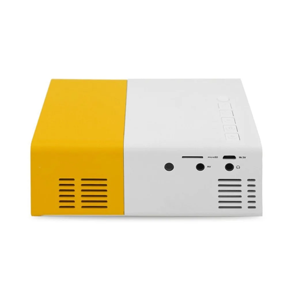 Teatro em Casa Led de Alta Mini Projetor Resolução Ultra Portátil hd 1080 p Hdmi Usb Media Player Beamer Mod. 173780 3 Mini projetor led de alta resolução ultra