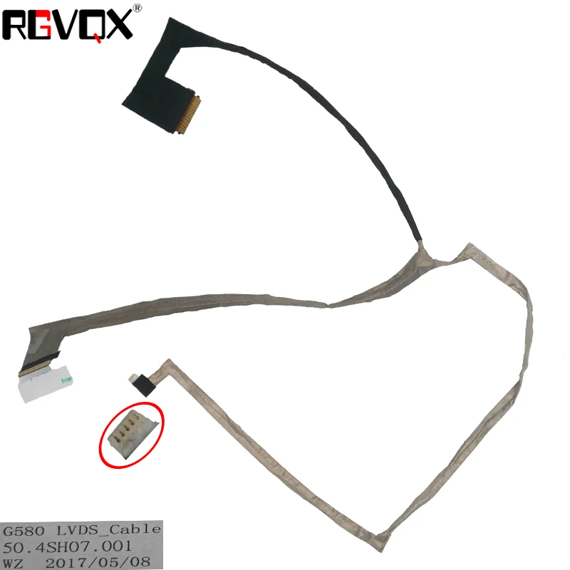 Новый оригинальный ЖК-светодиодный видеокабель для LENOVO G580 G585 G580A (Версия 2) 50.4SH07.001