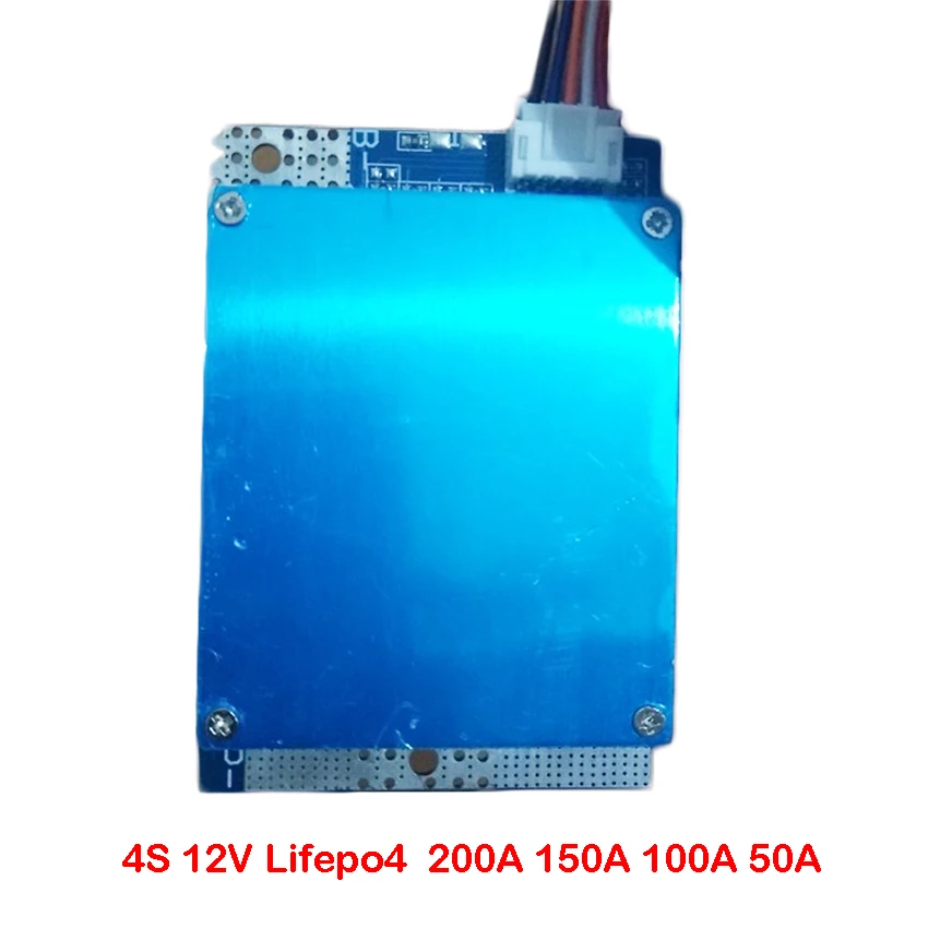 Защитная плата для литиевых и фосфатных батарей Lifepo4 12 В 200A 150A 100A 50A ток 3 2 в