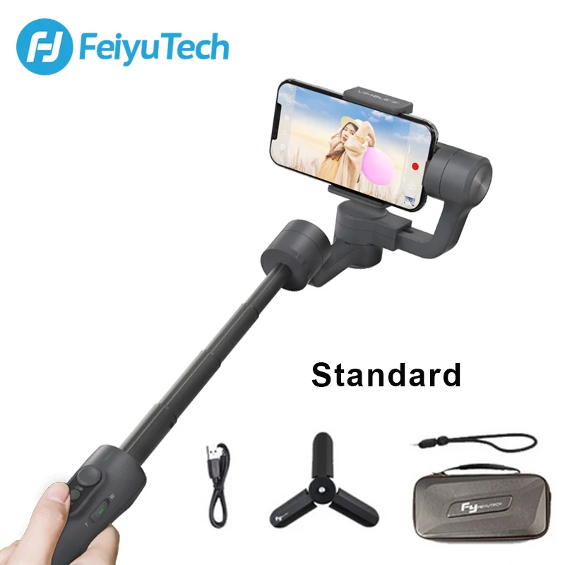FeiyuTech Vimble c Vimble 2 3-Axis Handheld Gimbal Smartphone Stabilizer Extendable Pole for iPhone X 8 XIAOMI Samsung PK Smooth feiyutech fy spg c 3 axis handheld smartphone gimbal stabilizer for xiaomi huawei iphone professional selfie stick pk smooth q