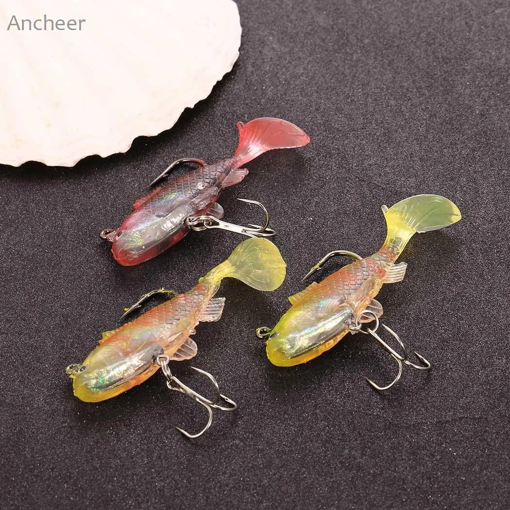 New Fishing Lure Baits Creative Fish Shaped Fishing Lures Hooks Tackle
