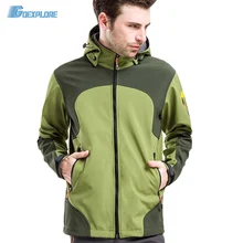 Дропшиппинг Мужская теплая флисовая куртка непромокаемая походная куртка альпинистская куртка windstopper softshell походные куртки