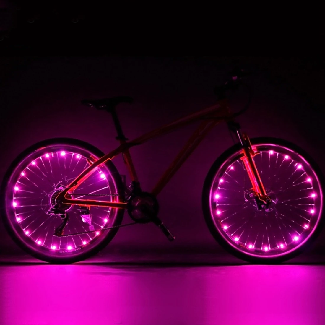 Nuevo diseño 20 led luces de la bicicleta mountain bike ciclismo rueda lámpara accesorios de bicicleta luces LED bicicleta