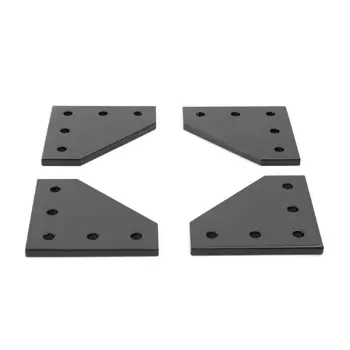 

4pcs 5-hole Joint Boards 90 Degree Corner Angle Bracket For 2020 Aluminum Profile