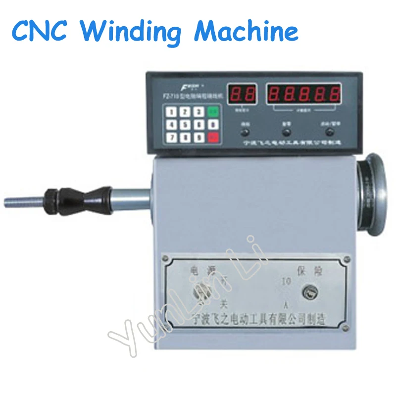 CNC Electronic Winding Machine Diameter 150mm Winder 220V Automatic Coiling FZ-710 | Инструменты