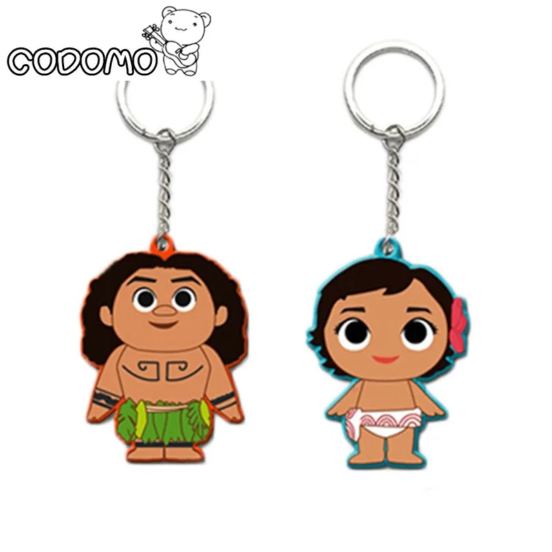 Брелок с моаной принцессой из фильма брелок экшн фигуркой Maui Adventure аксессуары