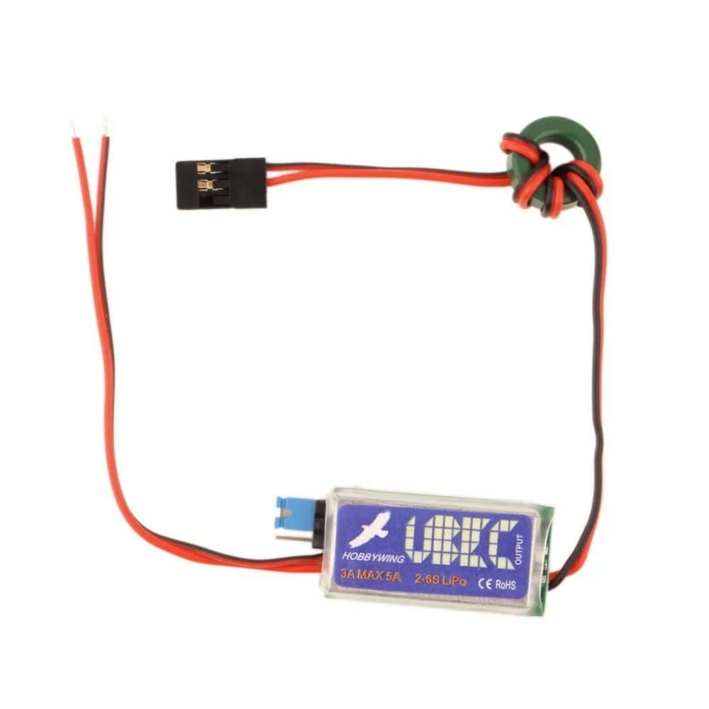 

5V / 6V HOBBYWING RC UBEC 3A Max 5A Lowest RF Noise BEC Full Shielding Antijamming Switching Regulator SALE NO 1
