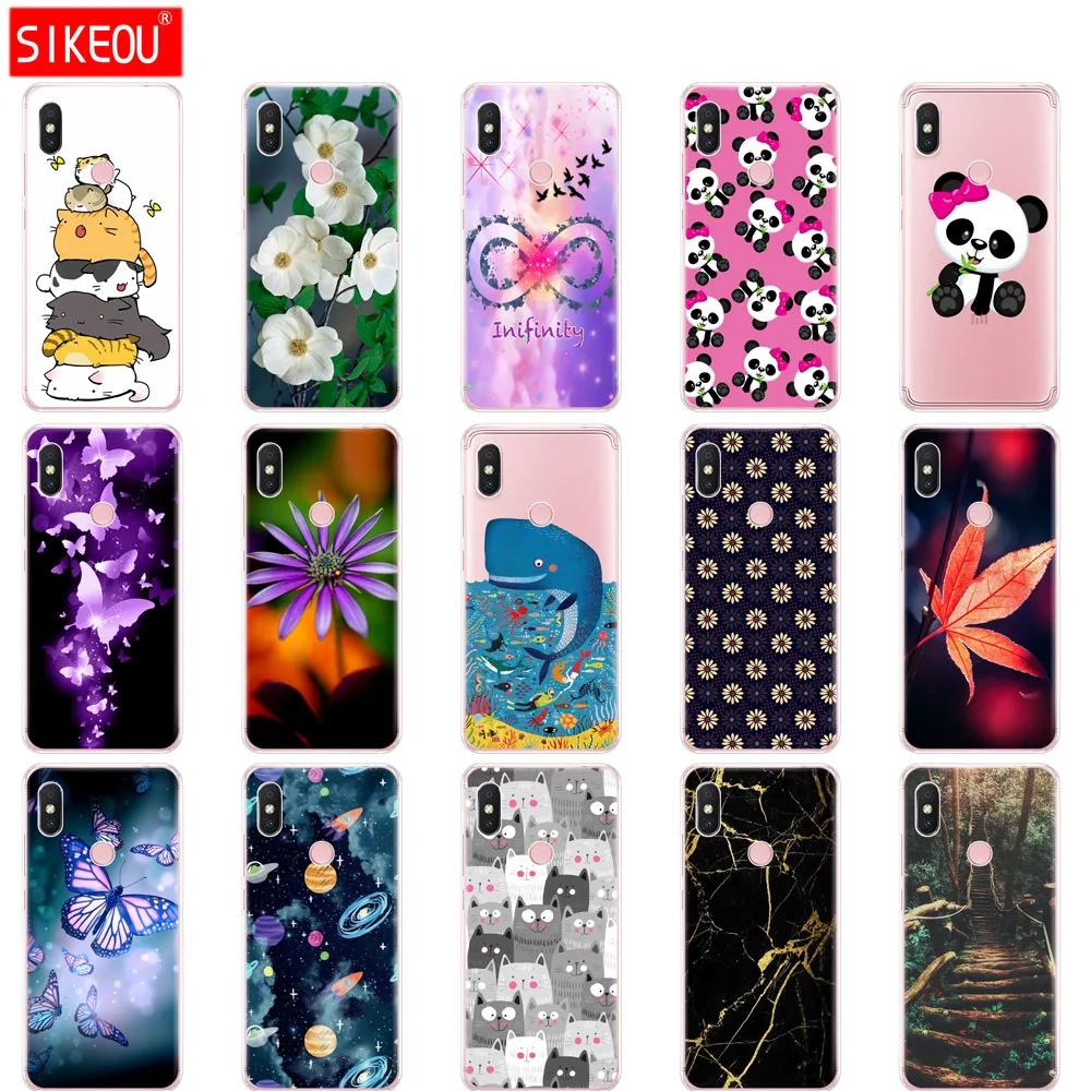 

silicone case For Xiaomi Redmi S2 Y2 Case phone cover for Xiaomi xiomi Redmi Y2 bumper Hongmi S2 Coque protection shell