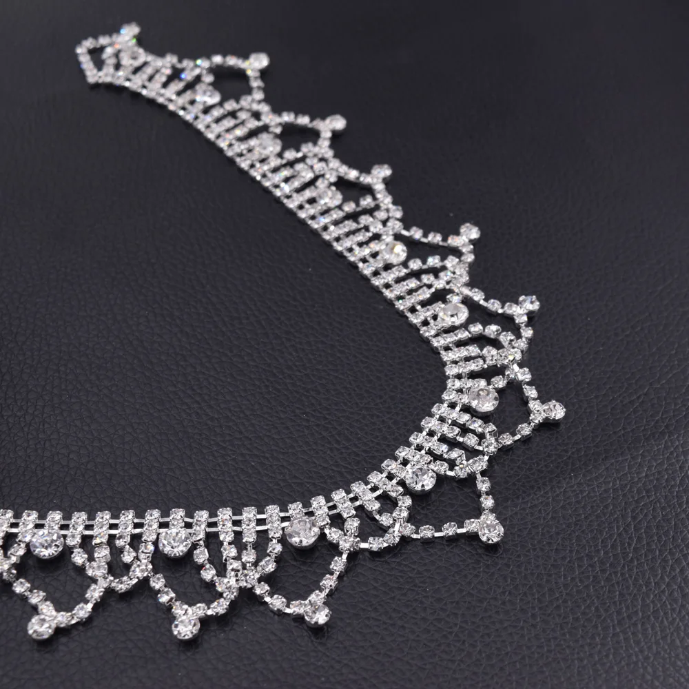 Rhinestone patch applique HF-3348 (10)