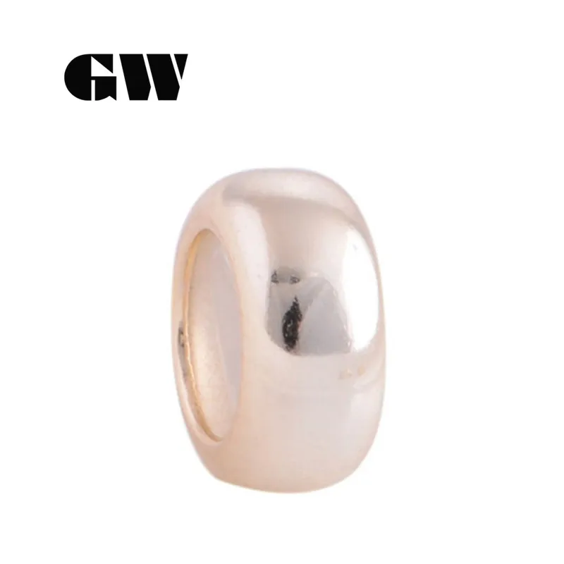 

10pcs/lot Golden Silver Beads For Jewelry Making Essence Cheap Beads Wholesale Bracelet Brand GW St014-50