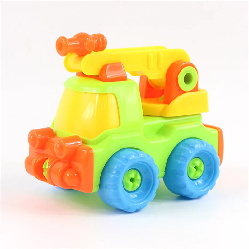 Assembly model car DIY puzzle Assembled Engineering