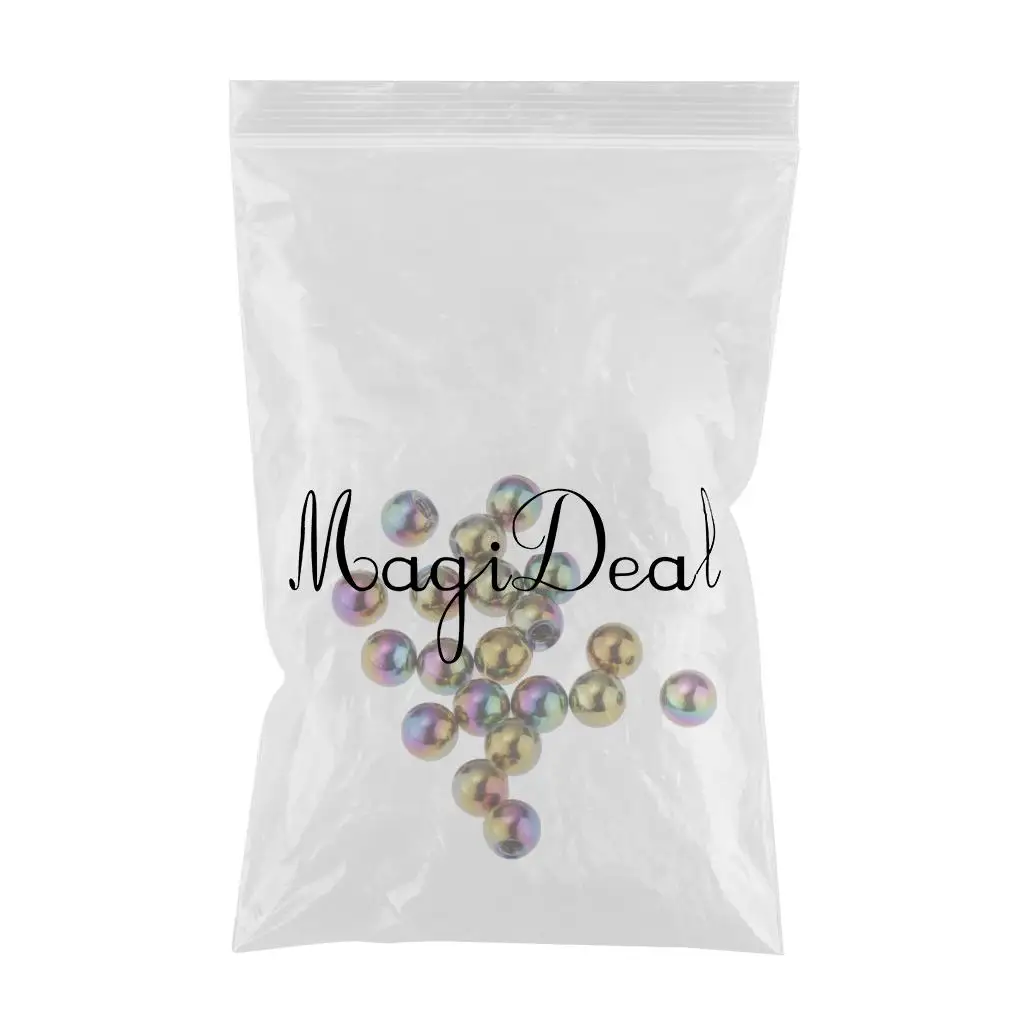 Phenovo 20PCS Fancy Mix Color Replacement Balls Body Jewelry Piercing Barbell for belly/ nipple /tongue / lip rings Parts